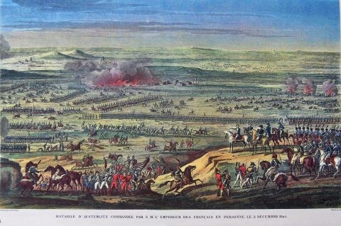 Slag bij Austerlitz
getekend op bevel van Napoleon
2 december 1805