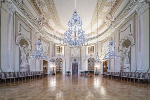 Historický sál zámku Slavkov